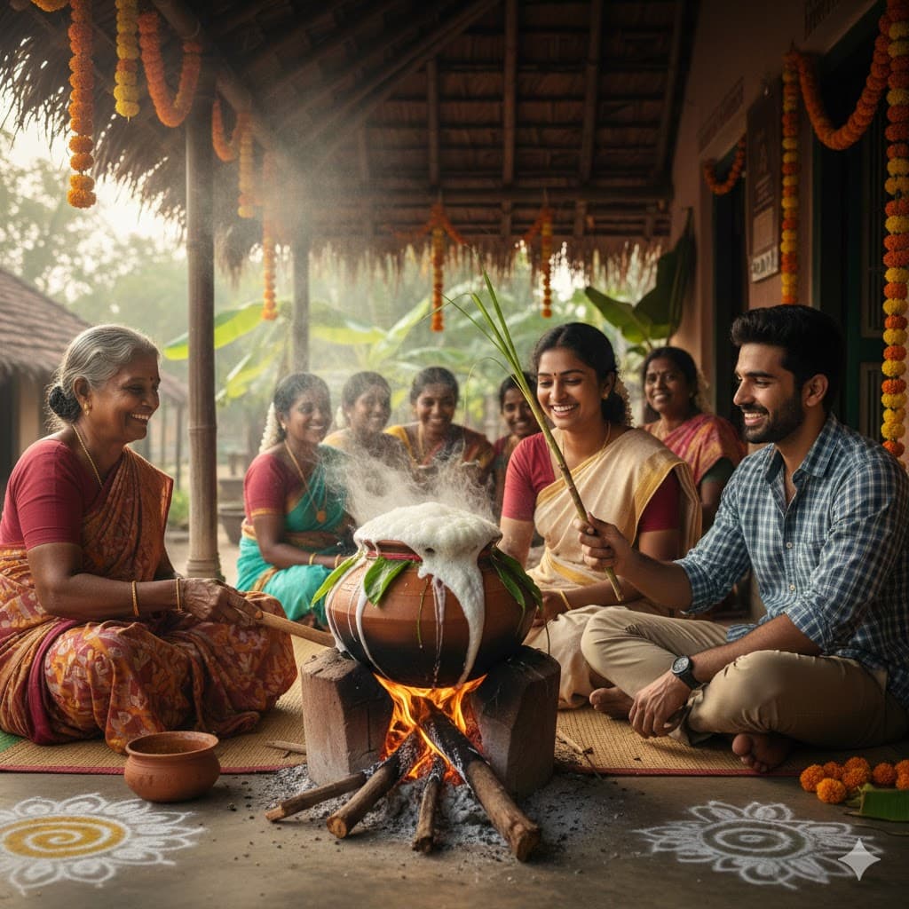Pongalo Pongal with Family