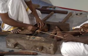 Bronze casting in Swamimalai